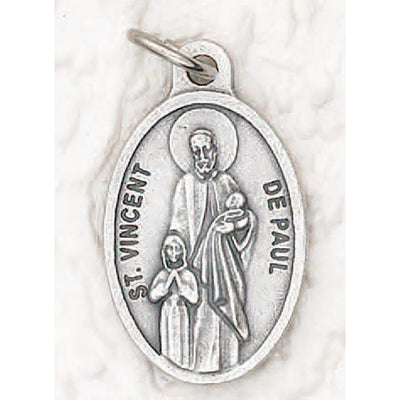 25-Pack - Oxidized Pendant-St Vincent De Paul