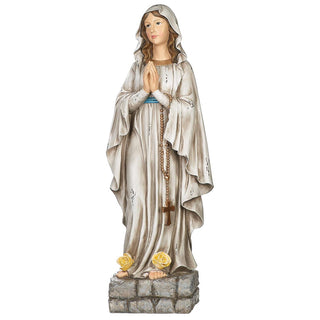 32-Inch Our Lady Of Lourdes Antique Figure