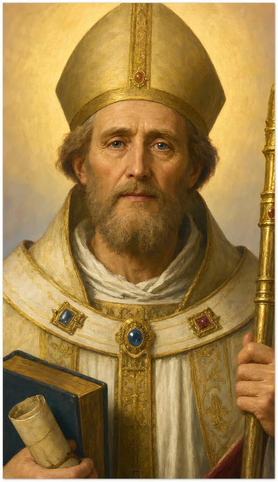 St. Ouen of Rouen Holy Cards