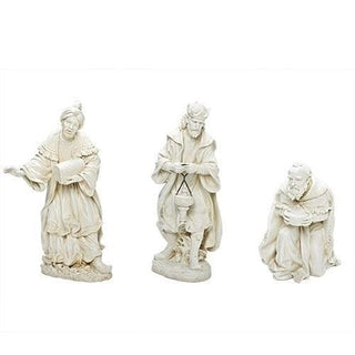 3-Piece Set 27-Inch Scale Kings Ivory 17-Inch - 26.5-Inch H