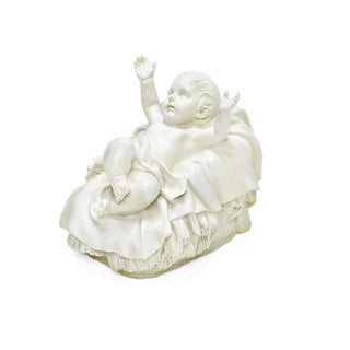 27-Inch Scale White Jesus 6.25-Inch H