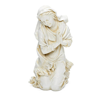 27-Inch Scale White Mary 16-Inch H