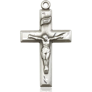 Sterling Silver Crucifix Medal