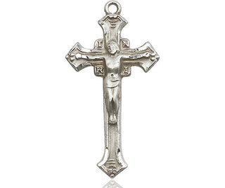 Pewter Crucifix Medal