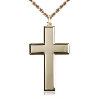 14kt Gold Filled Cross Medal Catholic Jewelry