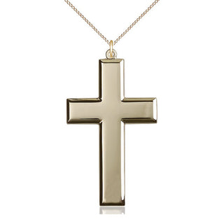 14kt Gold Cross Medal