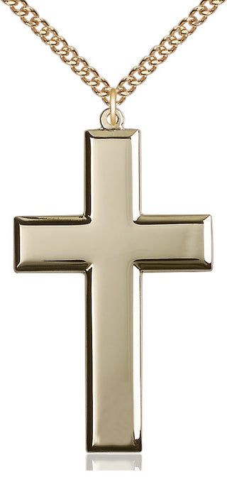 14kt Gold Cross Medal