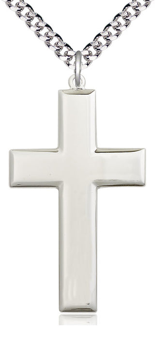 Sterling Silver Cross Medal Catholic Jewelry