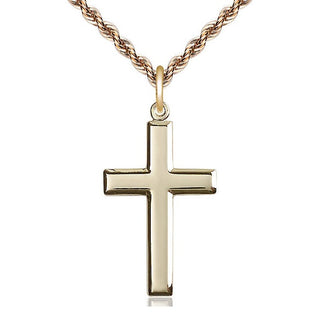 14kt Gold Cross Medal