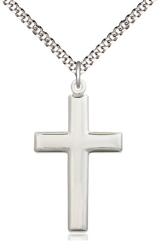 Pewter Cross Medal Catholic Jewelry