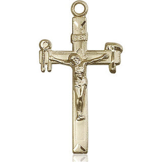 14kt Gold Filled Crucifix Medal