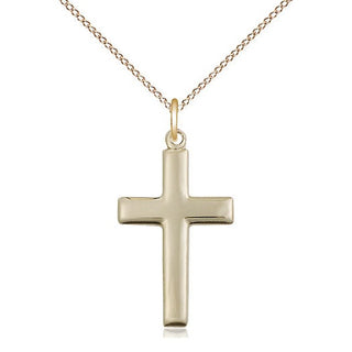 14kt Gold Cross Medal