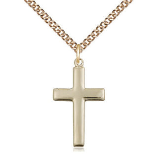 14kt Gold Cross Medal