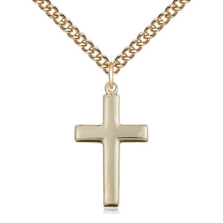 14kt Gold Cross Medal