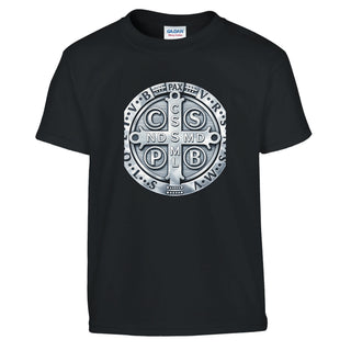 St. Benedict Medal Kids T-Shirt - view 5