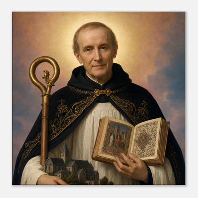 St. Gerard of Brogne - Devotional Canvas