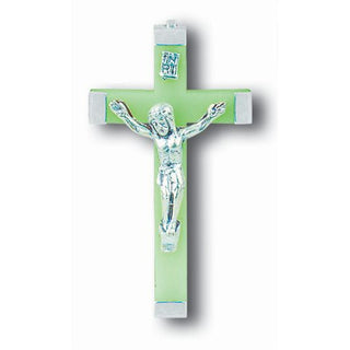 10-Pack - 3" Nickle Bound Luminous Crucifix