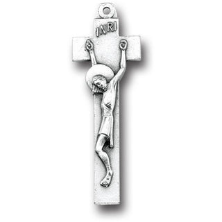 2" Silver Oxidized Crucifix 25-Pack