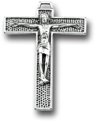 1 1/2" Oxidized Crucifix 25-Pack