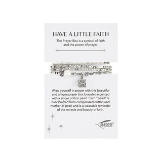 18-Piece Set Prayer Wrap Bracelets With Display - 21-Inch