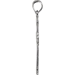 Platinum Cross Pendant
