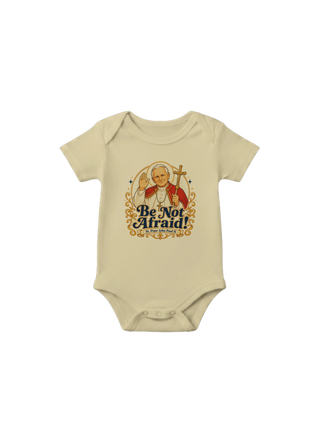St. John Paul II 'Be Not Afraid' Baby Onesie - view 8