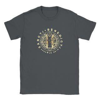 Vintage St. Benedict Medal Classic T-Shirt - view 6