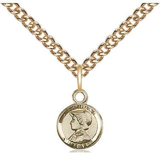 14kt Gold Saint Elizabeth Ann Seton Medal