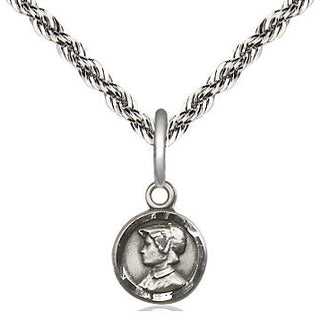 Sterling Silver Saint Elizabeth Ann Seton Medal Religious and Catholic Jewelry