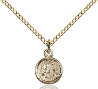 Gold-Filled Guardian Angel Pendant