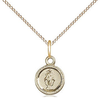 14kt Gold Miraculous Medal