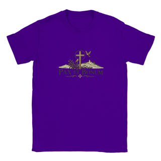 St. Francis of Assisi Pax et Bonum Wooden Cross T-Shirt - view 9