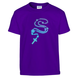 Gradient Rosary Kids T-Shirt - view 9