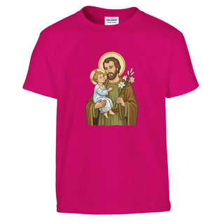 St. Joseph and Child Kids T-Shirt