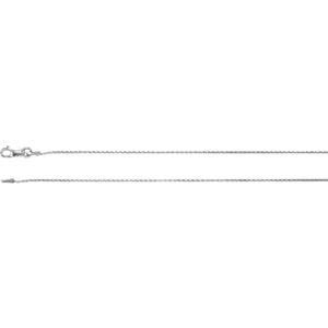 20-inch Wheat Chain with Lobster - 14K White Gold