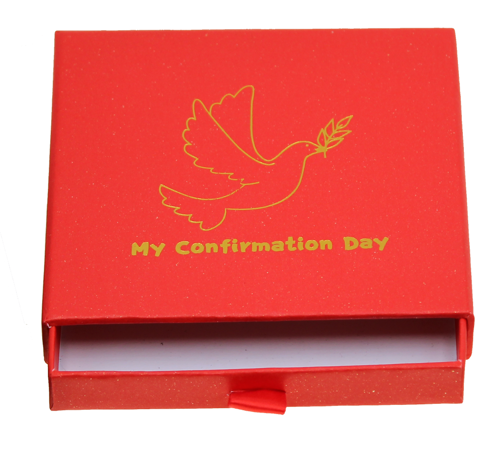 Bulk Confirmation Box with Drawer, Red | Catholic Shop – CatholicShop.com