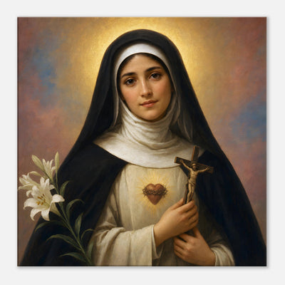 St. Catherine of Ricci - Devotional Canvas