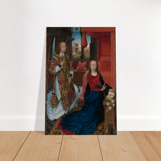 Early Netherlandish Annunciation Canvas Print - view 7