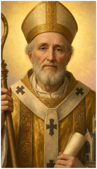 St. Wulfstan Holy Cards