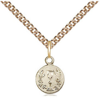 14kt Gold Communion Chalice Medal