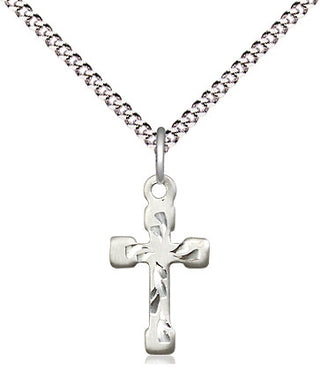 Sterling Silver Cross Medal Religious and Catholic Jewelry