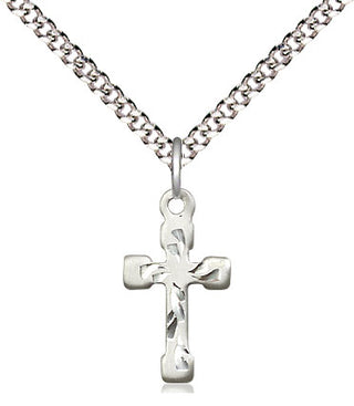 Sterling Silver Cross Medal Religious and Catholic Jewelry