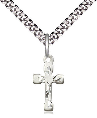 Sterling Silver Cross Medal Religious and Catholic Jewelry