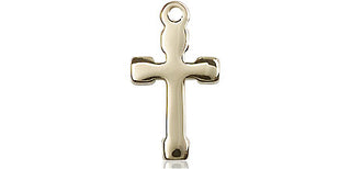 14kt Gold Filled Cross Medal