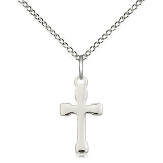 Sterling Silver Cross Medal Religious and Catholic Jewelry