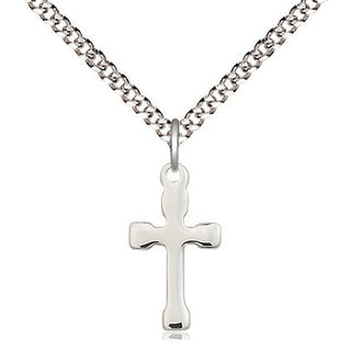 Sterling Silver Cross Medal Religious and Catholic Jewelry