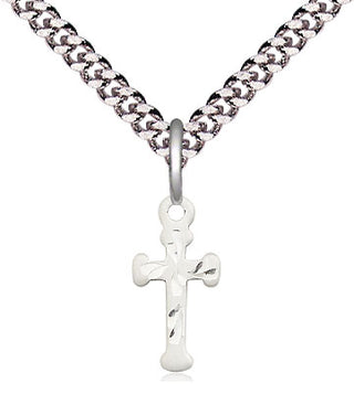 Pewter Cross Medal Religious and Catholic Jewelry