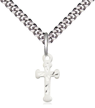 Pewter Cross Medal Religious and Catholic Jewelry
