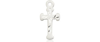 Sterling Silver Cross Medal