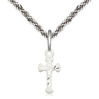 Sterling Silver Cross Medal Religious and Catholic Jewelry